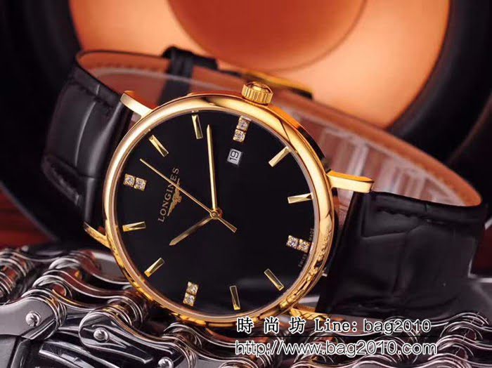 LONGINES浪琴 2018精品推薦 超薄男士腕表 WSS0643